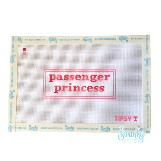 Passenger Princess Needlepoint Canvas