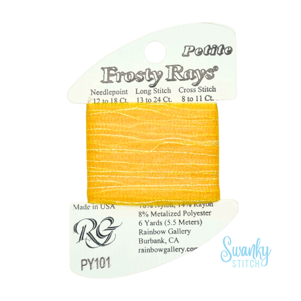 Petite Frosty Rays PY101 Brite Yellow Gloss