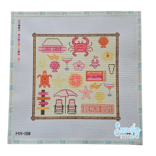 Sunset Beach Bum Toile