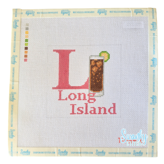 L for Long Island Needlepoint Canvas