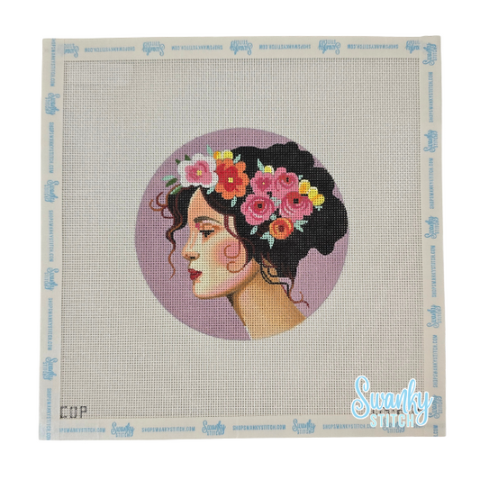 Lady with Floral Crown