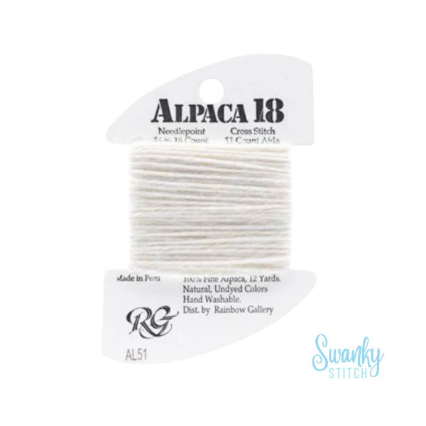 Alpaca 18 AL51 White