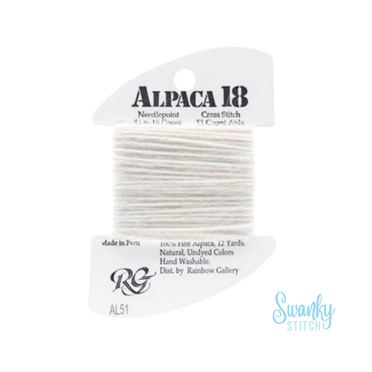Alpaca 18 AL51 White