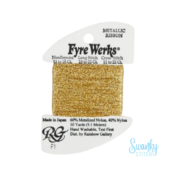 Fyre Werks F1 Dark Gold