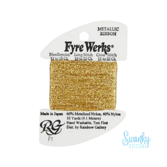 Fyre Werks F1 Dark Gold