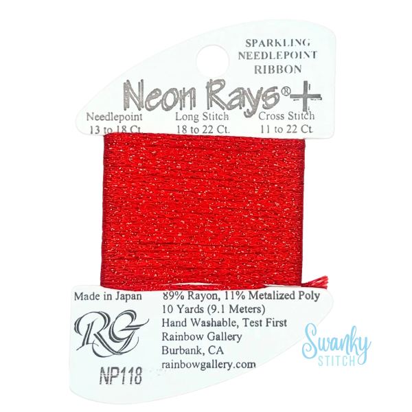 Neon Rays+ NP118 Christmas Red