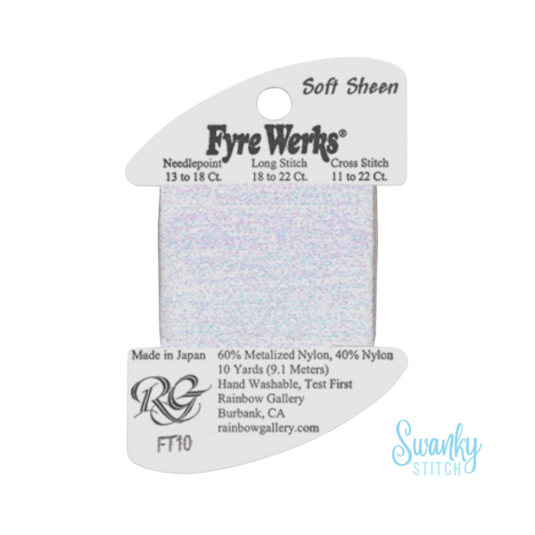 Fyre Werks Soft Sheen FT10 White Pearl