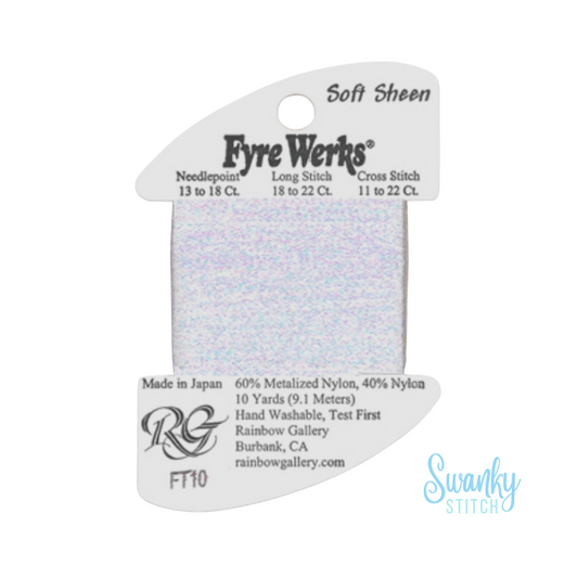 Fyre Werks Soft Sheen FT10 White Pearl