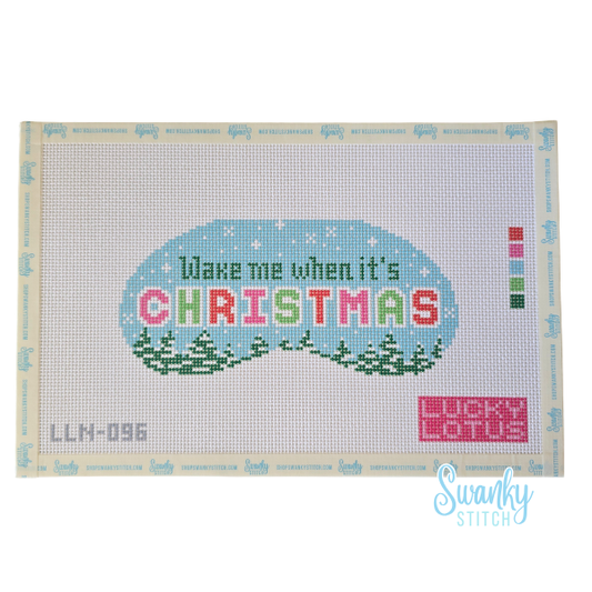 Wake me up when it's Christmas Sleep Eye Mask