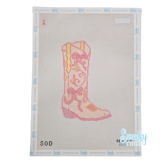 Pink Bow Boot
