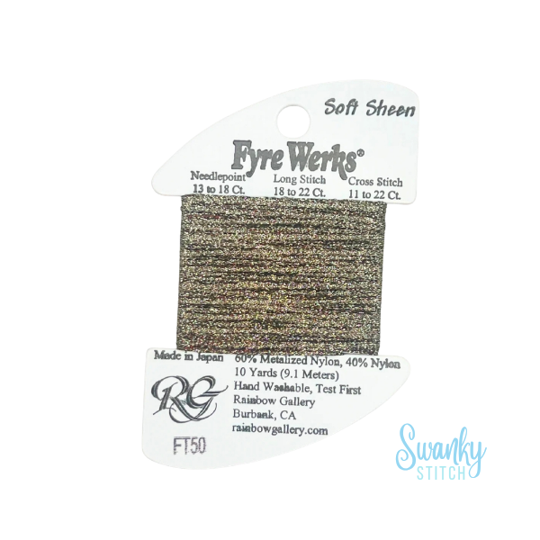 Fyre Werks Soft Sheen FT50 Old Brass