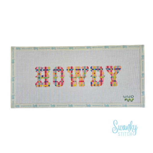 "Howdy" Canvas