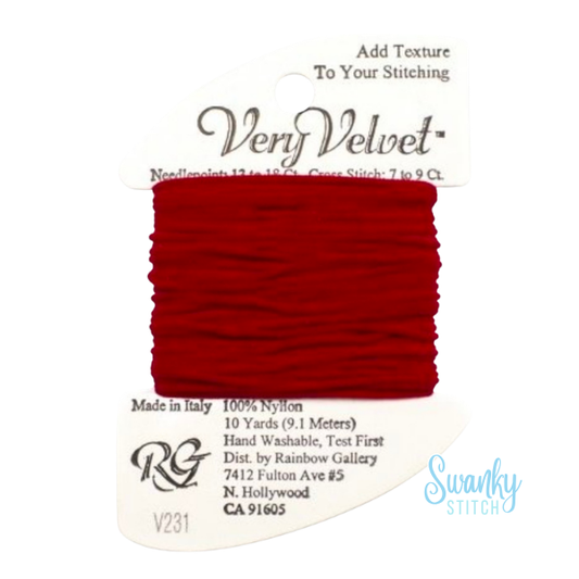 Very Velvet V231 Christmas Red