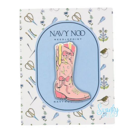 Pink Boot Needle Minder