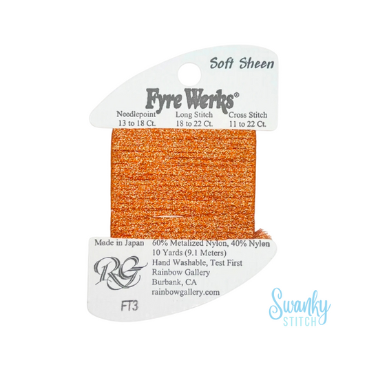 Fyre Werks Soft Sheen FT3 Pumpkin