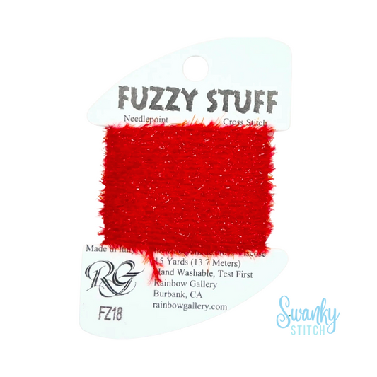 Fuzzy Stuff FZ18 Christmas Red