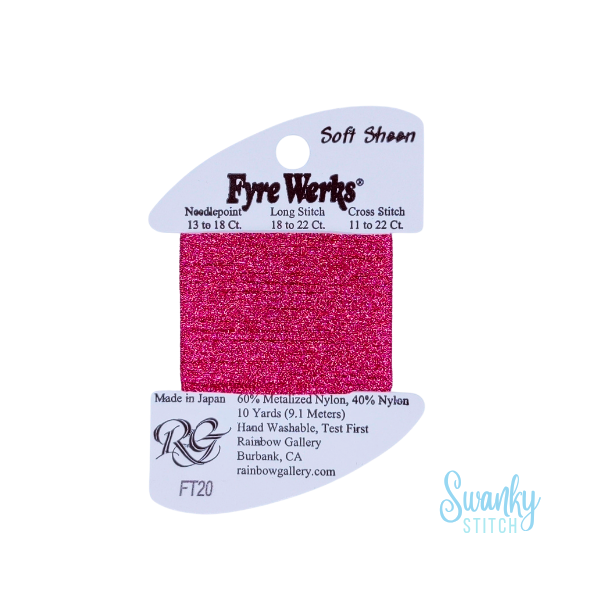 Fyre Werks Soft Sheen FT20 Raspberry