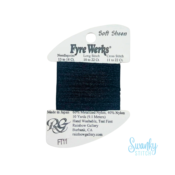 Fyre Werks Soft Sheen FT11 Black