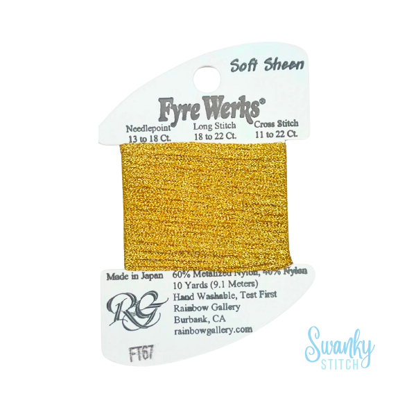 Fyre Werks Soft Sheen FT67 Inca Gold