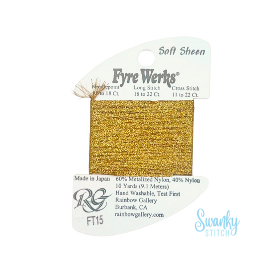 Fyre Werks Soft Sheen FT15 Old Gold