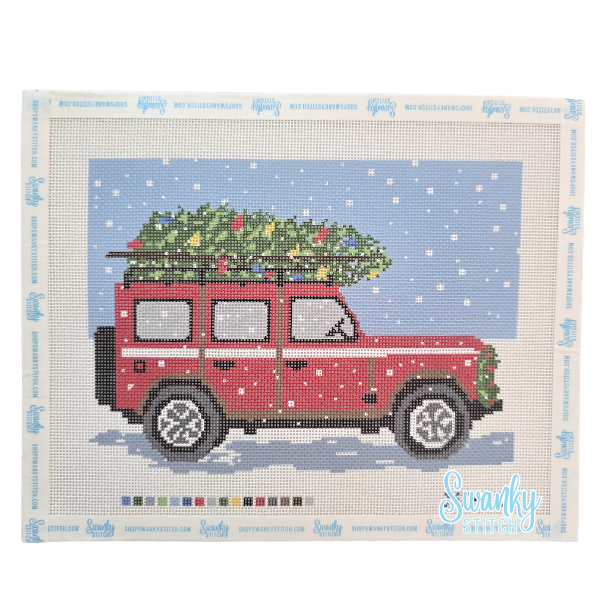 Christmas Tree on Truck