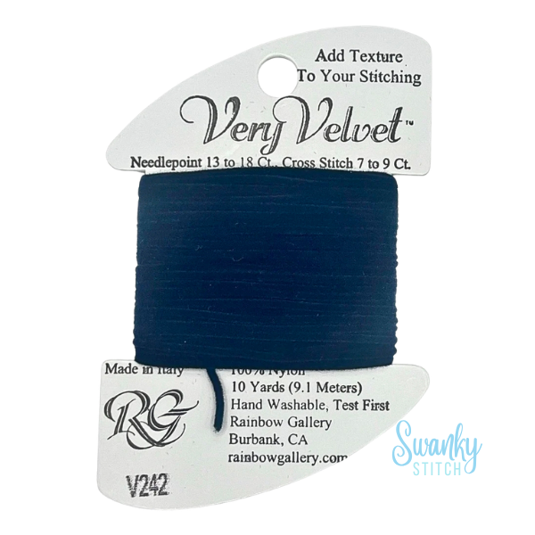 Very Velvet V242 Navy Blue
