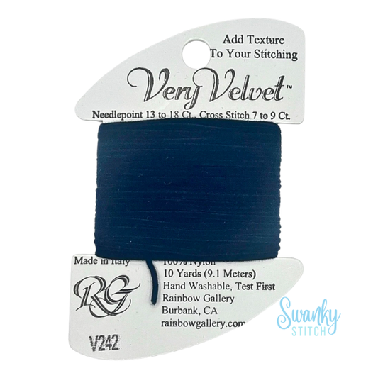 Very Velvet V242 Navy Blue