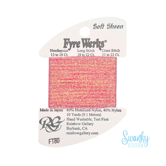 Fyre Werks Soft Sheen FT80 Pink Pearl
