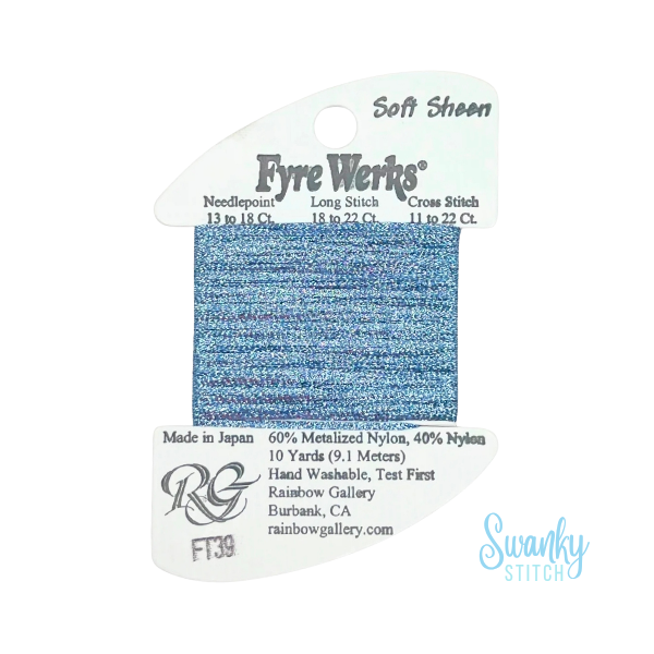 Fyre Werks Soft Sheen FT39 Lite Blue
