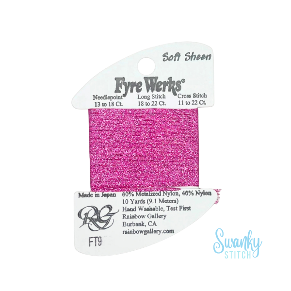 Fyre Werks Soft Sheen FT9 Rose