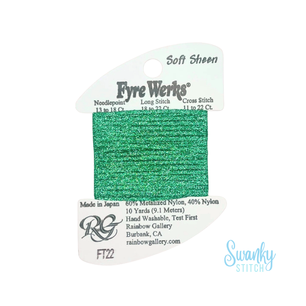 Fyre Werks Soft Sheen FT22 Emerald Green