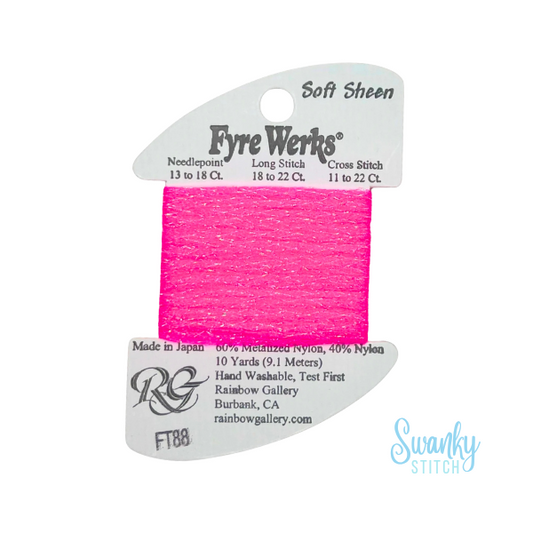 Fyre Werks Soft Sheen FT88 Super Pink