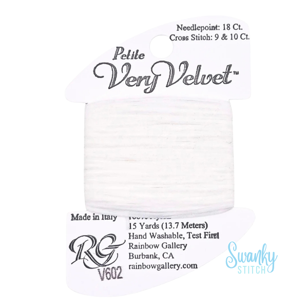 Petite Very Velvet V602 White