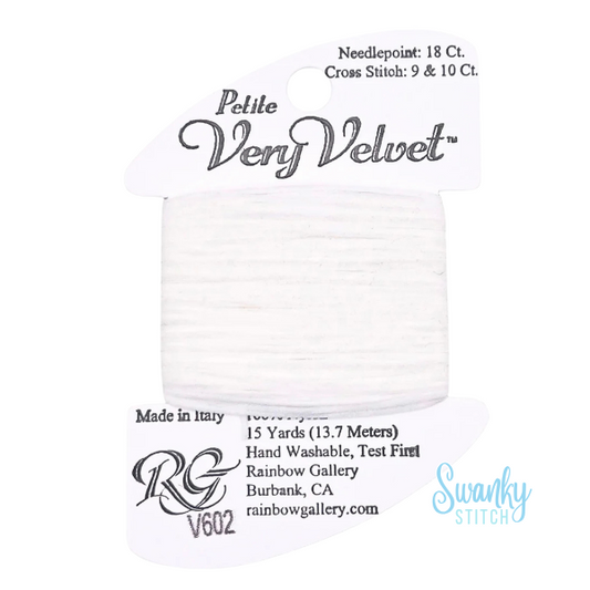 Petite Very Velvet V602 White